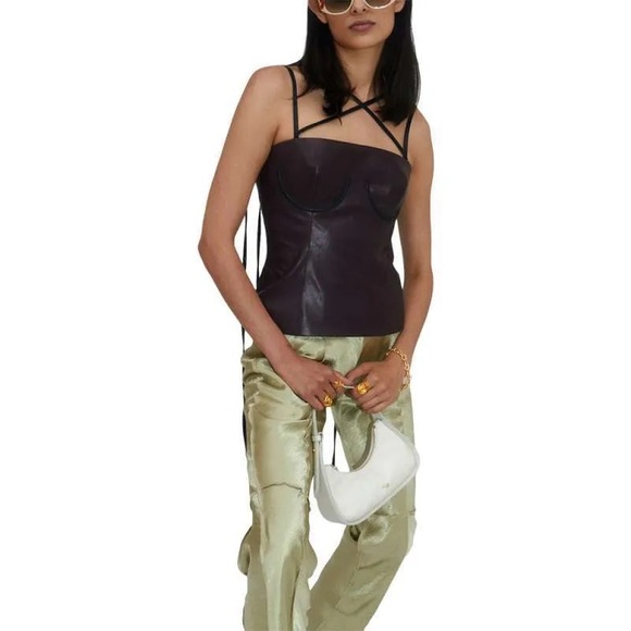 YUZEFI Mini Tempura Bag in White - Picture 5 of 12